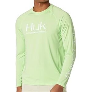 Huk Performance Fishing mens fishing shirt long sleeve